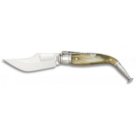 Navaja JEREZANA Nº0 Asta de toro. 8 cm