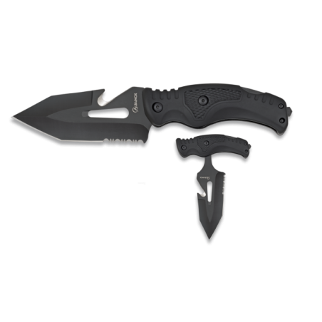 Cuchillo Tactico Skinner Albainox. Negro