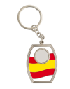 Llavero Bandera España con hueco