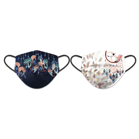 CubreMascarilla Reversible Atrapasueños