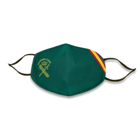 CubreMascarillaTNT Guardia Civil VERDE.