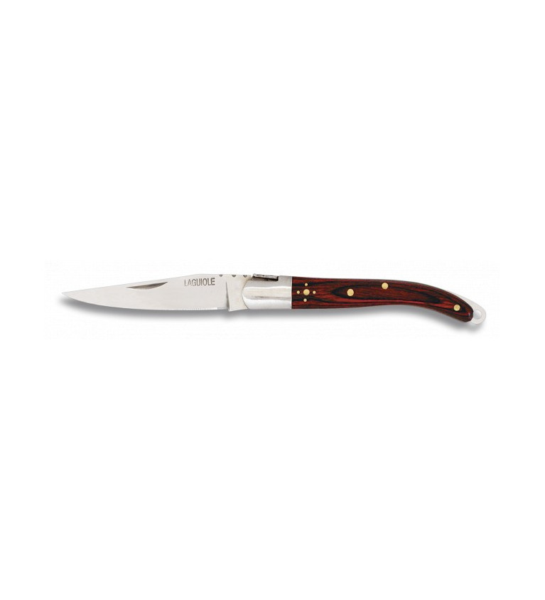 Navaja LAGUIOLE.Mikarta Roja.Hoja: 6cm