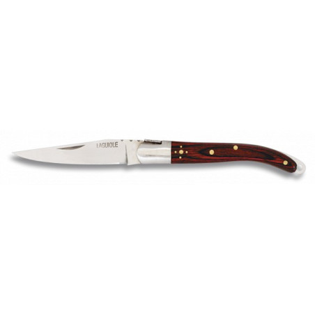Navaja LAGUIOLE.Mikarta Roja.Hoja: 6cm