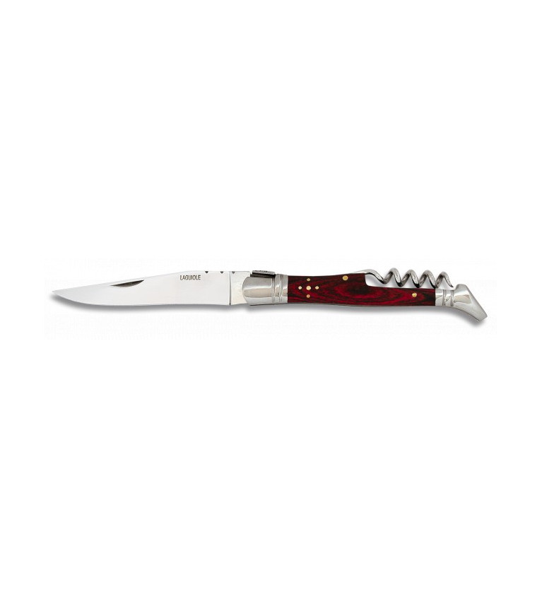 Navaja LAGUIOLE.M.Roja.Sacacorchos.9.5cm
