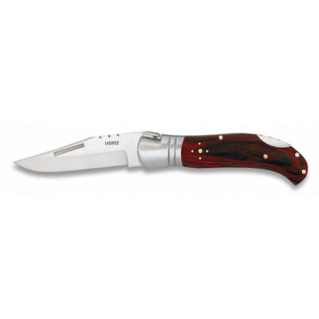 Navaja LAGUIOLE-CAZA.Mikarta Roja.8.5 cm
