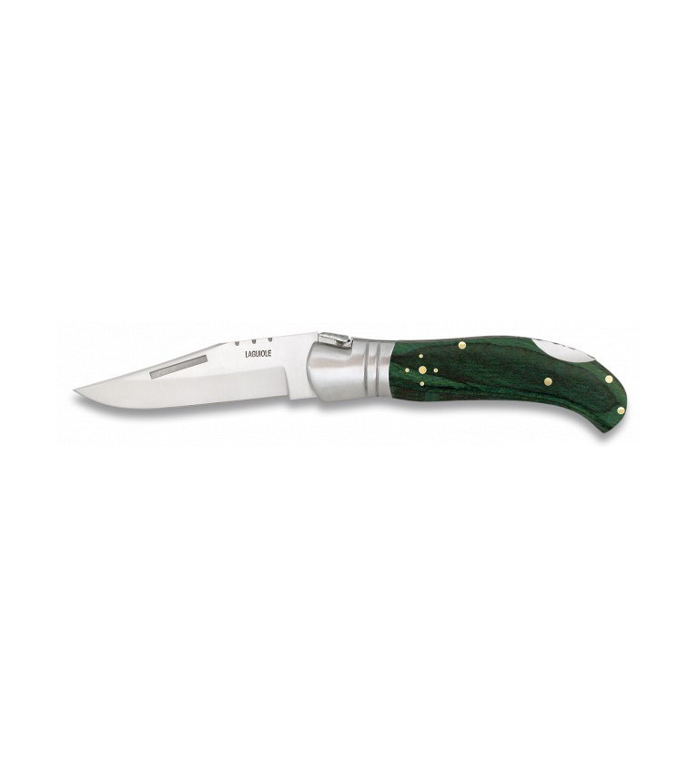 Navaja LAGUIOLE-CAZA.Mikarta Verde.8.5cm