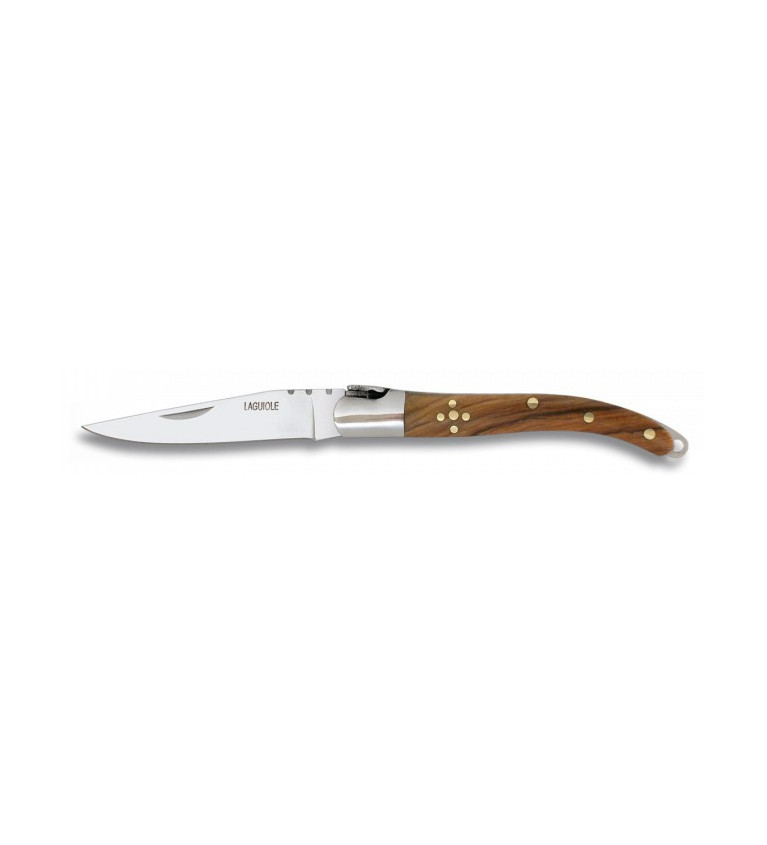 Navaja LAGUIOLE.Madera Natural.Hoja:6.5
