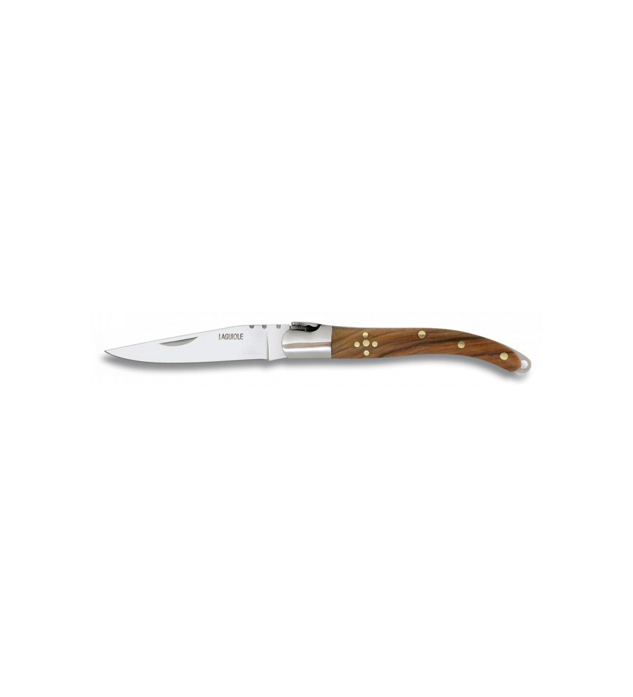 Navaja LAGUIOLE.Madera Natural.Hoja:6.5