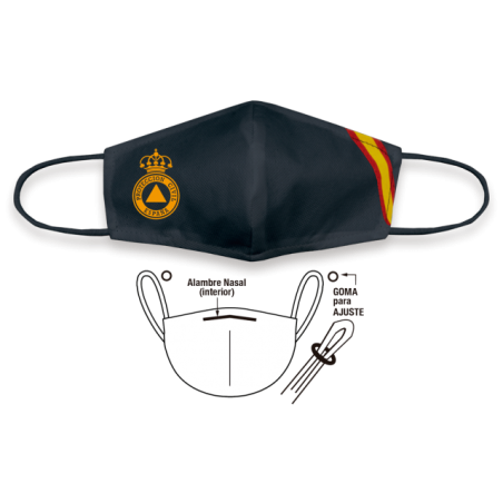 PortaMascarilla TNT Proteccion Civil.