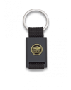 Llavero rectangulo negro + cinta negra