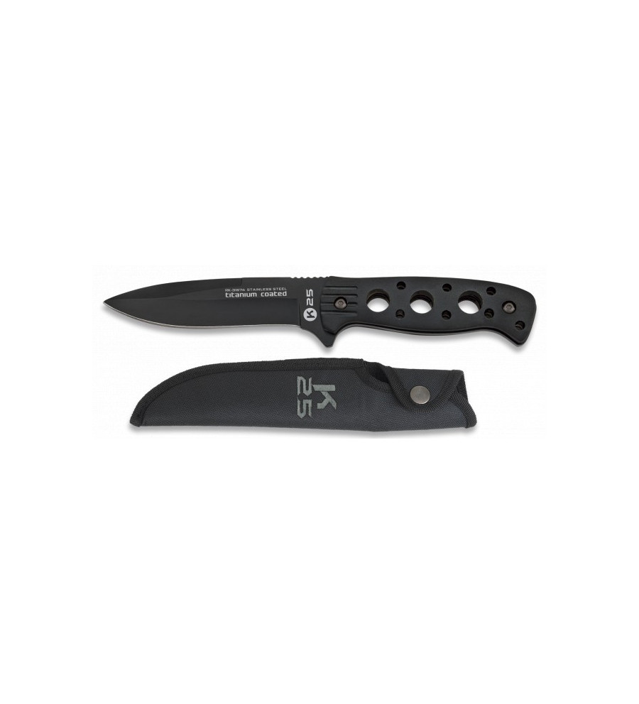 Cuchillo K25 TACTICO Funda.Hoja:12cm