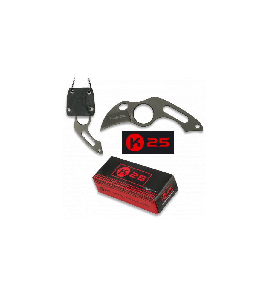 Cuchillo K25 C/Funda KYDEX. 4 cm