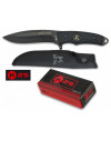 Cuchillo Tactico K25 negro. Hoja: 13cm