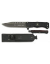 Cuchillo Tactico K25. negro. Total: 13.6