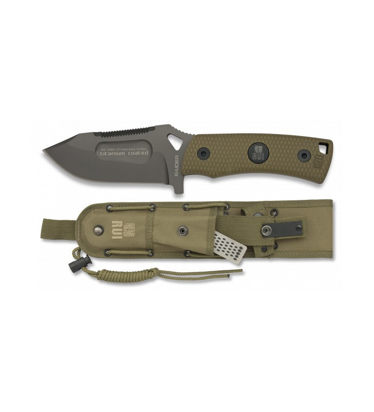 cuchillo coyote. h: titanio coated. K25