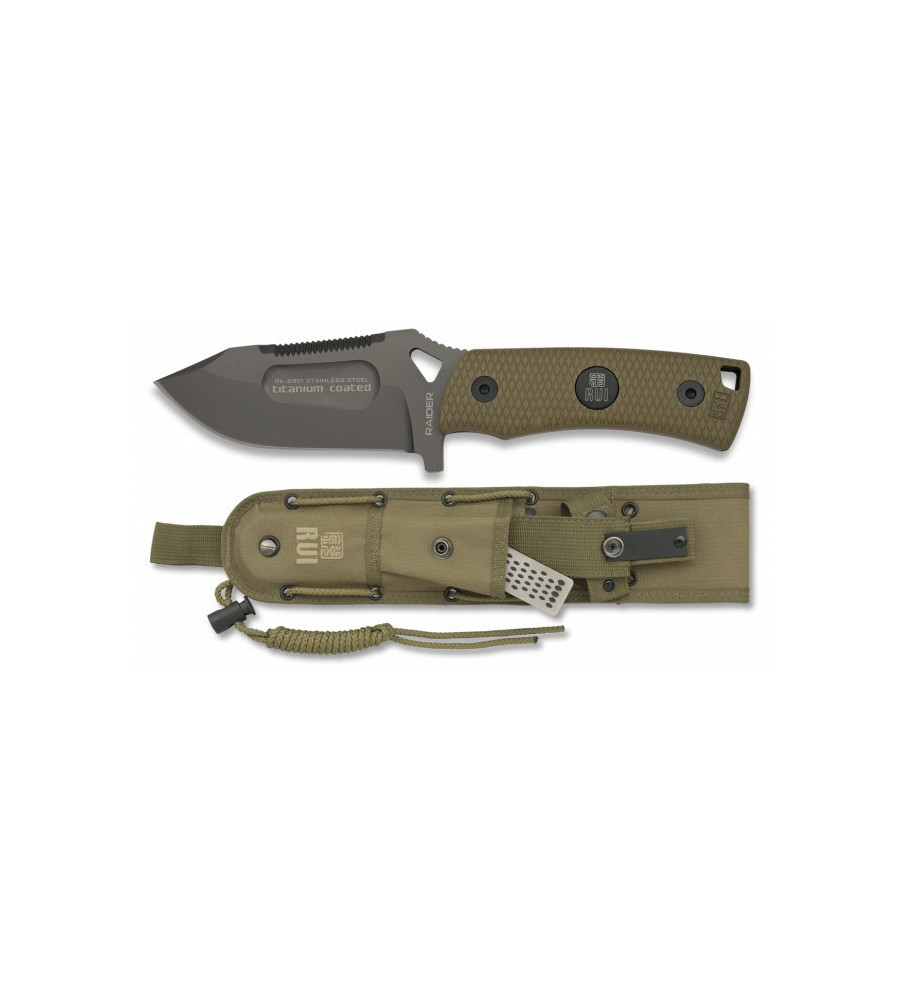 cuchillo coyote. h: titanio coated. K25