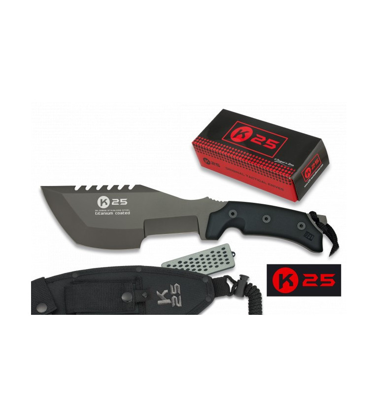 cuchillo Tracker K25 grosor 6 mm.
