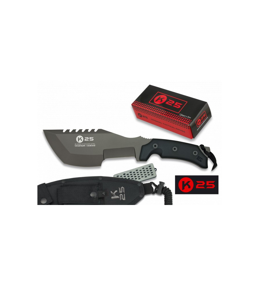 cuchillo Tracker K25 grosor 6 mm.