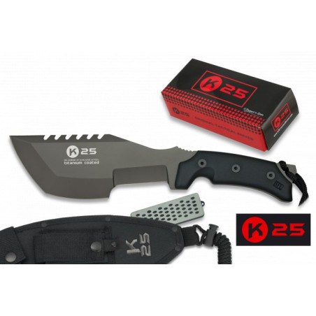 cuchillo Tracker K25 grosor 6 mm.
