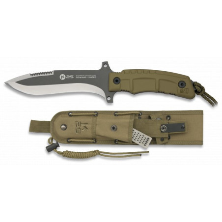 cuchillo K25 Coyote titanio. h:14.9