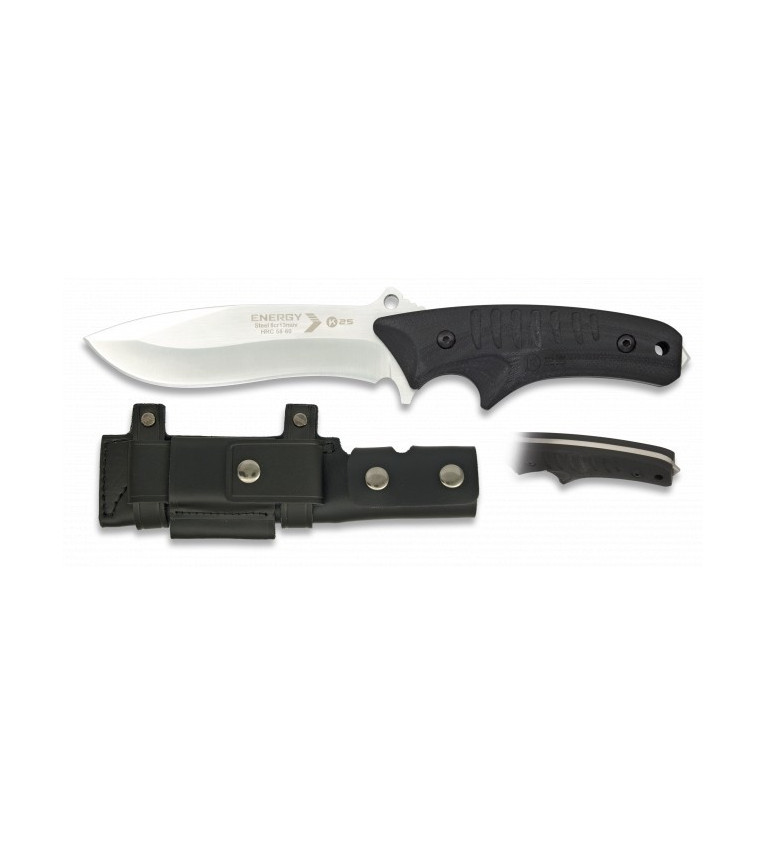 Cuchillo K25 Energy con funda piel. 13