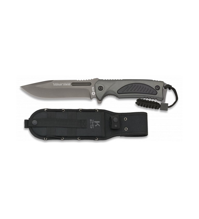 K25. Cuchillo Color Negro. H:15