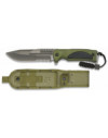 K25. Cuchillo Aluminio Color Verde. 12.8