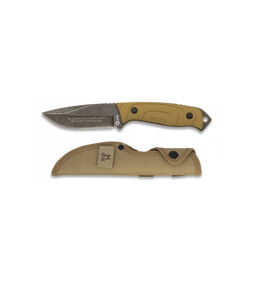 CUCHILLO K25 STONE FINISHING. H: 10