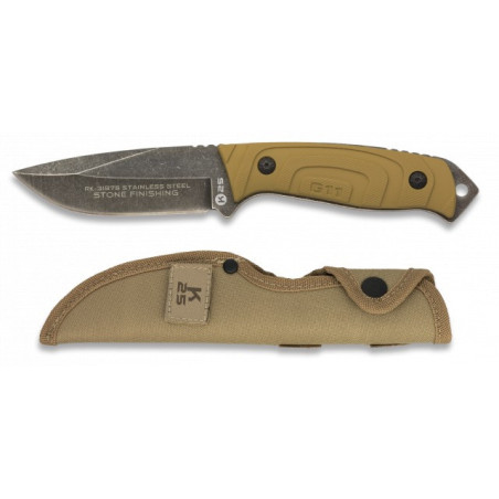 CUCHILLO K25 STONE FINISHING. H: 10
