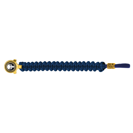 pulsera paracord Barbaric oro /azul Espa