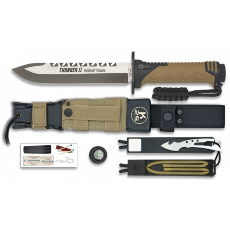K25.Cuchillo THUNDER II Camo Sand. h: 17
