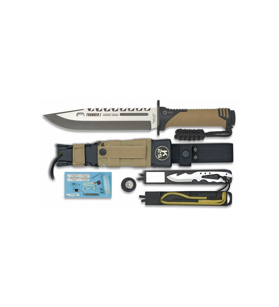 K25.Cuchillo THUNDER I. Camo Sand. H: 9