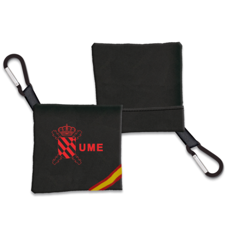 Portamascarilla UME Negro Bandera