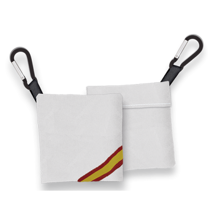 Portamascarilla Blanco TNT con bandera