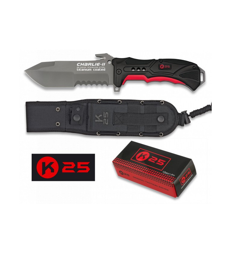 cuchillo K25 CHARLIE II. Hoja: 13