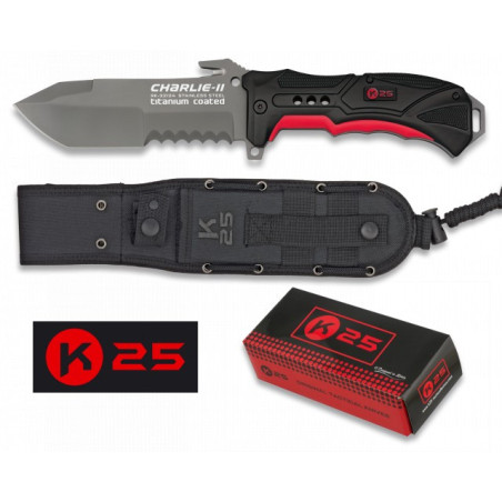 cuchillo K25 CHARLIE II. Hoja: 13