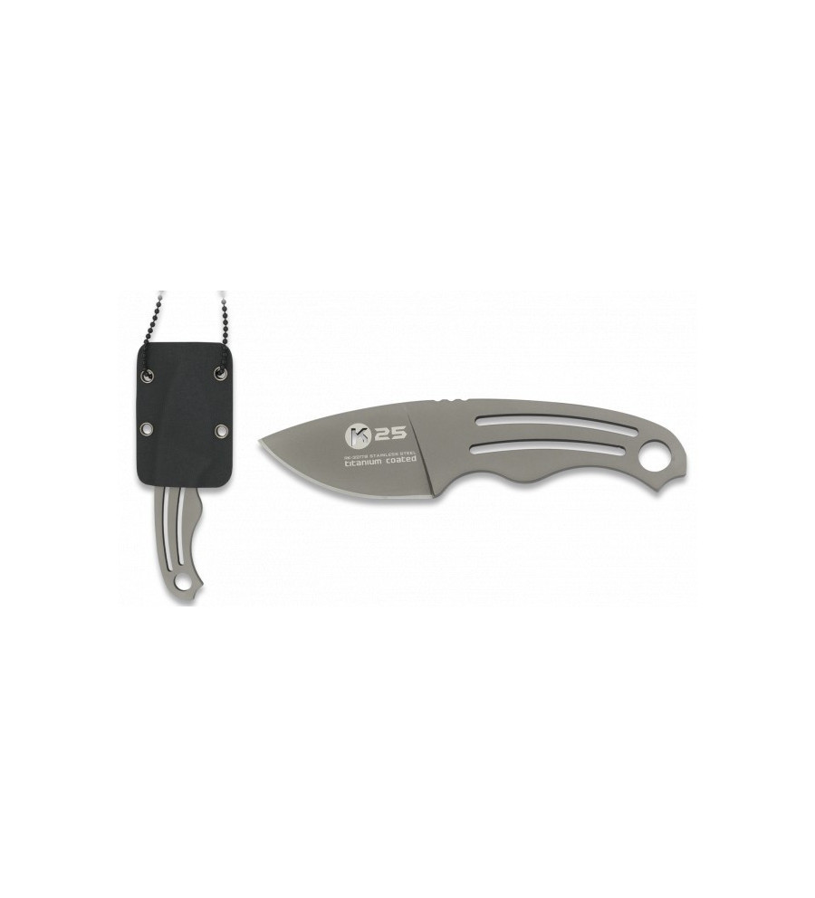 cuchillo K25 titanium coated. hoja: 14.1