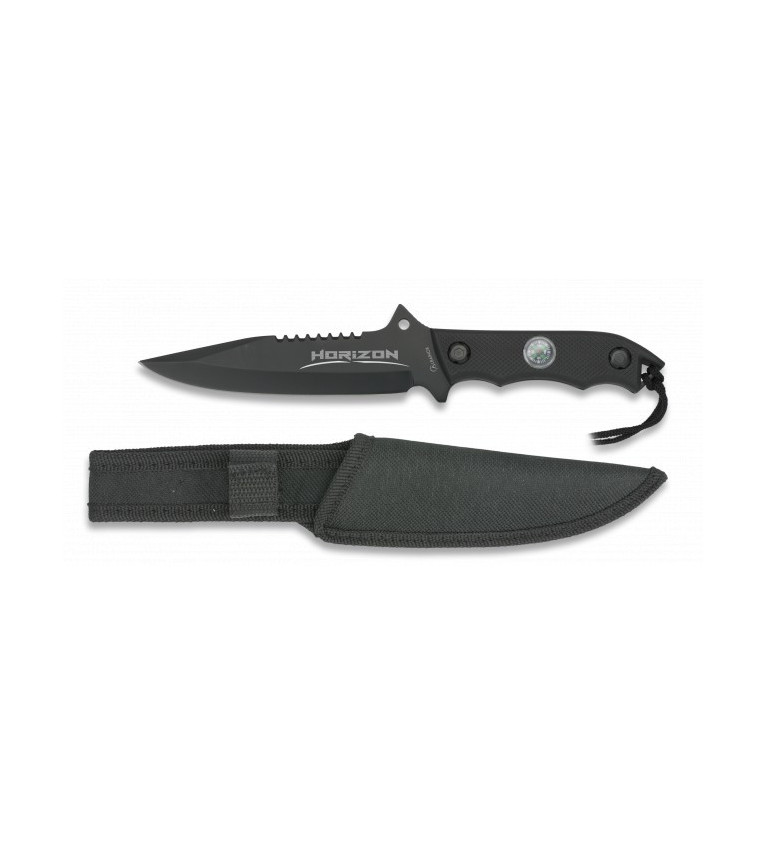 cuchillo Albainox HORIZON. negro. h:13.2