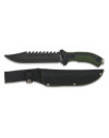 cuchillo albainox verde. Hoja: 19.5