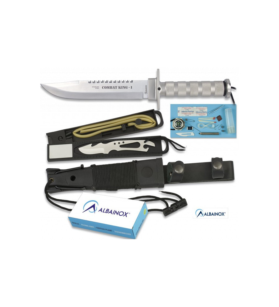 Cuchillo ALBAINOX SUPERVIVENCIA.C/F.20.5