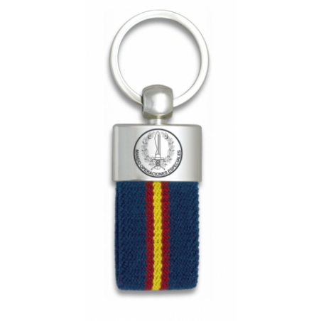 Llavero españa azul + Esp