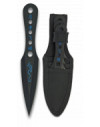 set lanzadores negros Albainox con funda