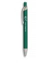 Boligrafo aluminio color verde. G. Civil