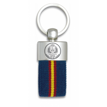 Llavero españa azul + Esp