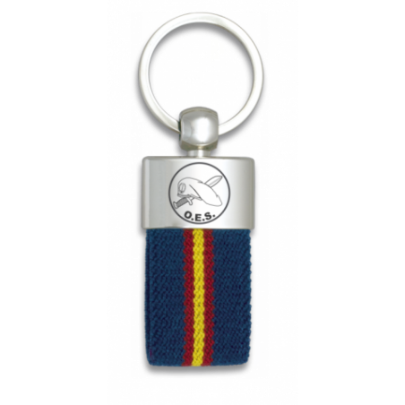 Llavero españa azul + Esp