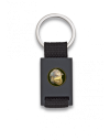 Llavero rectangulo negro + cinta negra