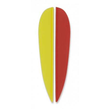 Pluma plástico 3" ( 9 pcs )