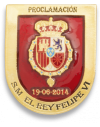 Distintivo Proclamacion S.M. Felipe VI