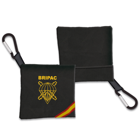 Portamascarilla BRIPAC Negro Bandera