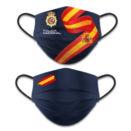 CubreMascarilla reversible Pol. Nacional